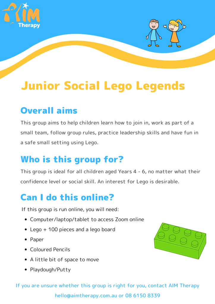 Junior Social Lego Legends